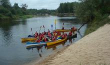 Canoe adventure Cēsis- Līgatne 14.09.2013
